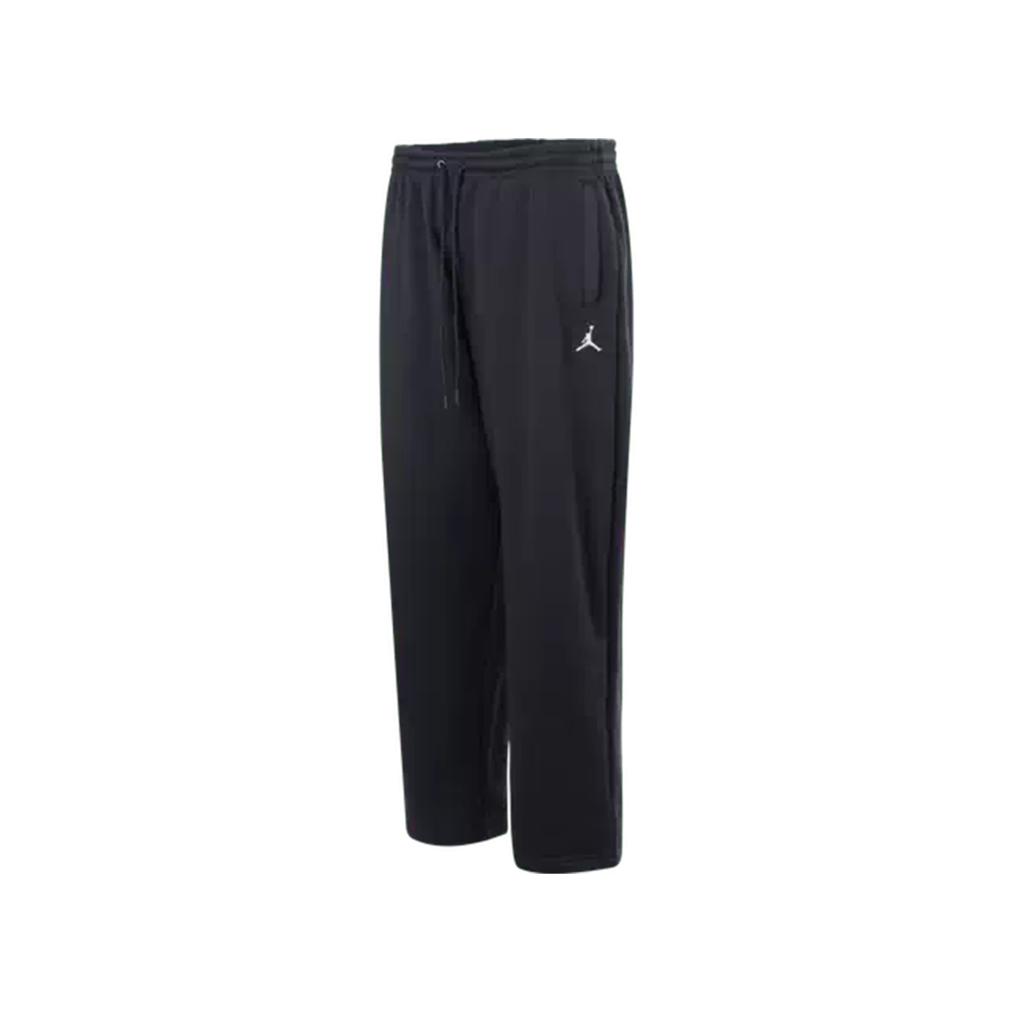 조던 브루클린 플리스 오버사이즈 오픈 헴 팬츠 블랙 세일 (IB7238-010)(Jordan Brooklyn Fleece Oversized Open-Hem Pants Black Sail (IB7238-010))