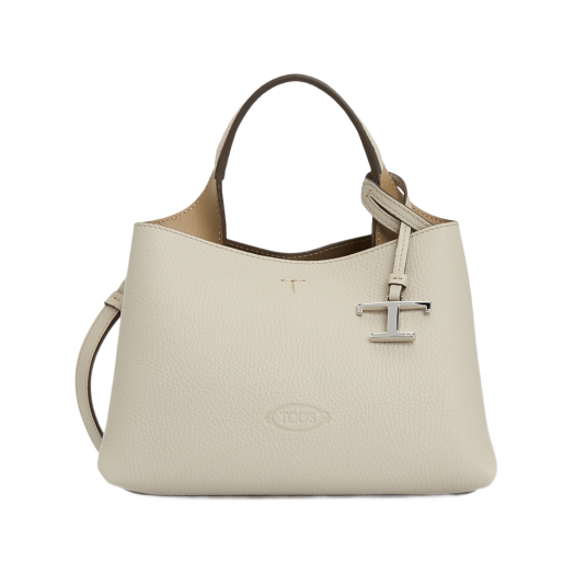 (W) Tod's Micro Tote Bag Ivory