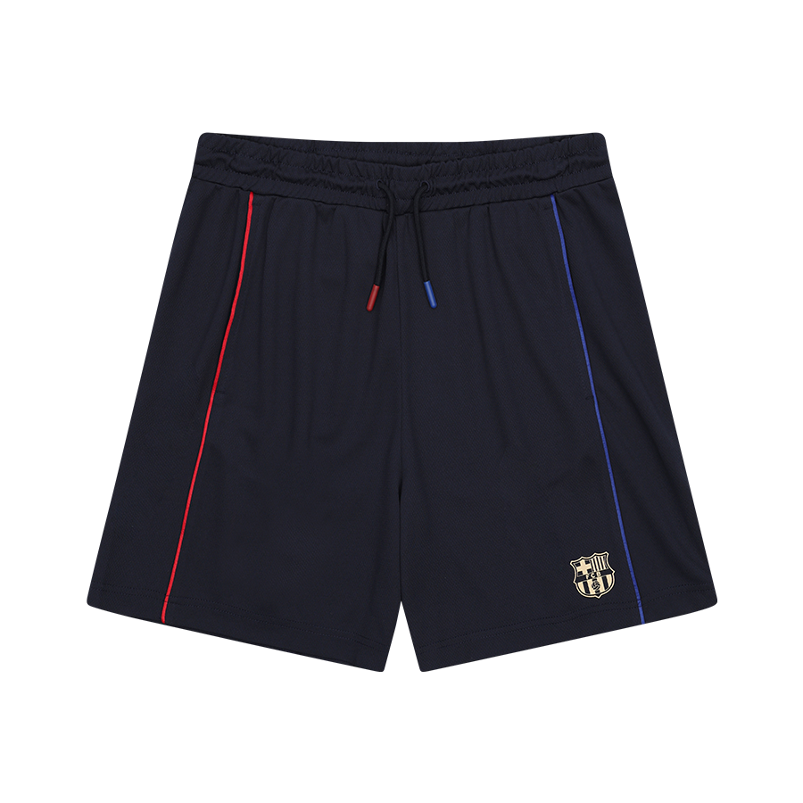 FC 바르셀로나 크레스트 저지 셋업 쇼츠 네이비(FC Barcelona Crest Jersey Setup Shorts Navy)