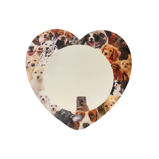 ylwmirror2322 you like what Love puppy Acrylic Mirror