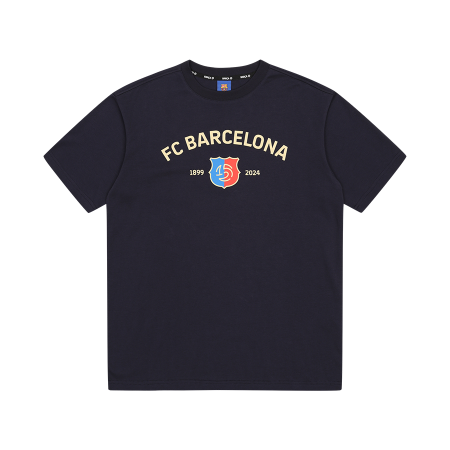 FC 바르셀로나 125주년 반팔 티셔츠 네이비(FC Barcelona 125th Anniversary T-shirt Navy)