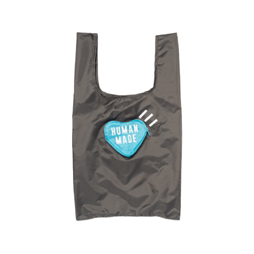 Human Made Heart Shopping Bag Small Gray