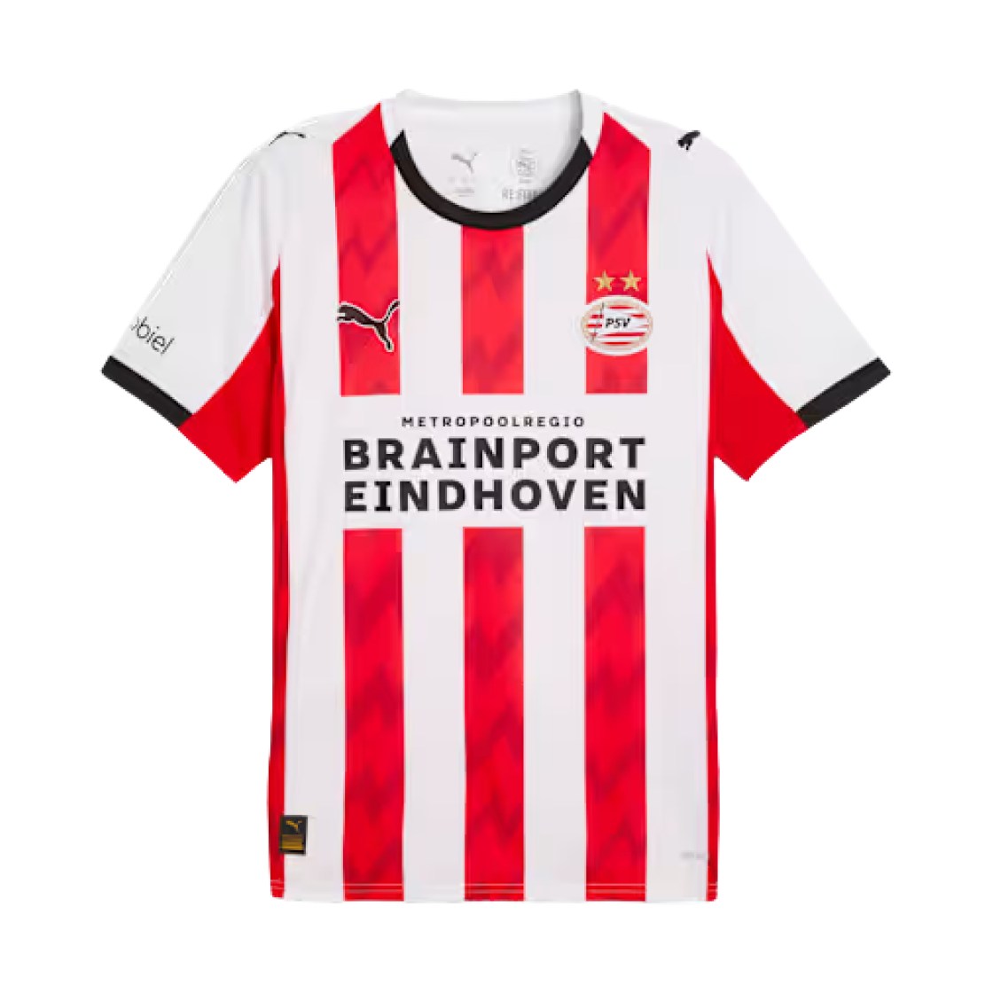 780420-01 Puma PSV Eindhoven 2025/26 Home Jersey White For All Time Red (Non Marking Ver.)