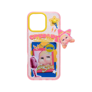 Pop Mart Crybaby Shiny Shiny Series Phone Case iPhone 15 Pro Max