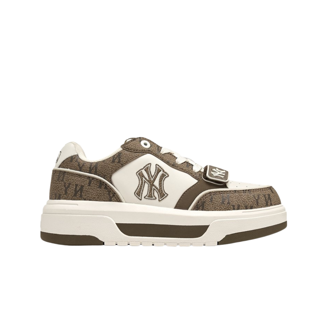 3ASXP025N-50BRS MLB Chunky Liner Pocket Monogram New York Yankees Brown