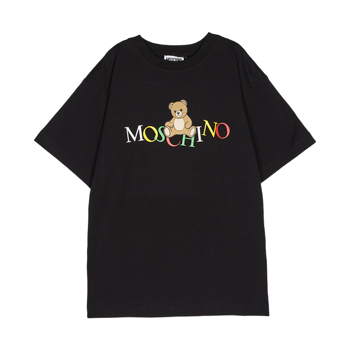 HPM05G-LAA10-60100 (Kids) Moschino Short Sleeve T-Shirt Black