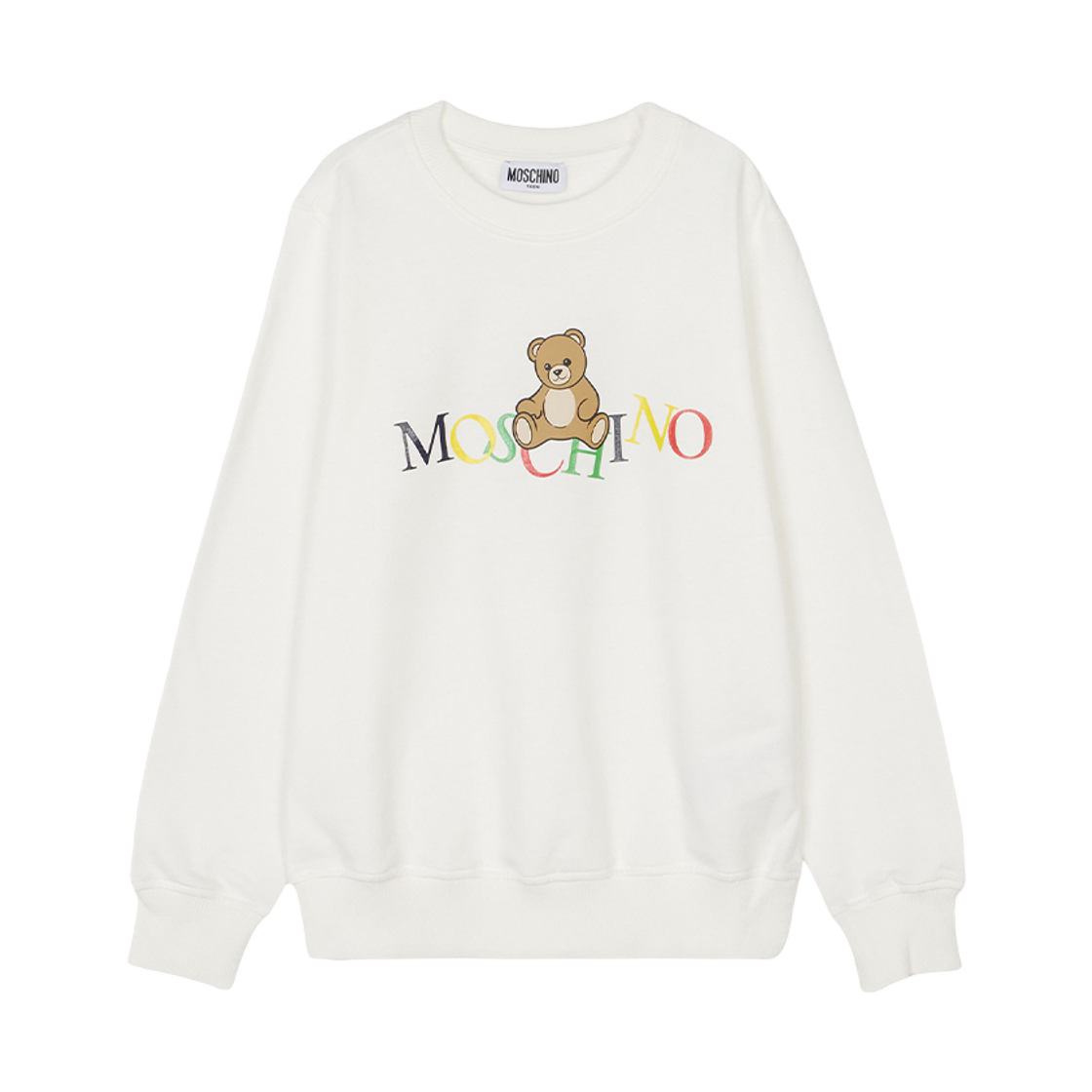 HNF08V-LCA60-10063 (Kids) Moschino Sweatshirt White