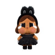 Pop Mart Crybaby Shiny Shiny Series Plush Doll Black
