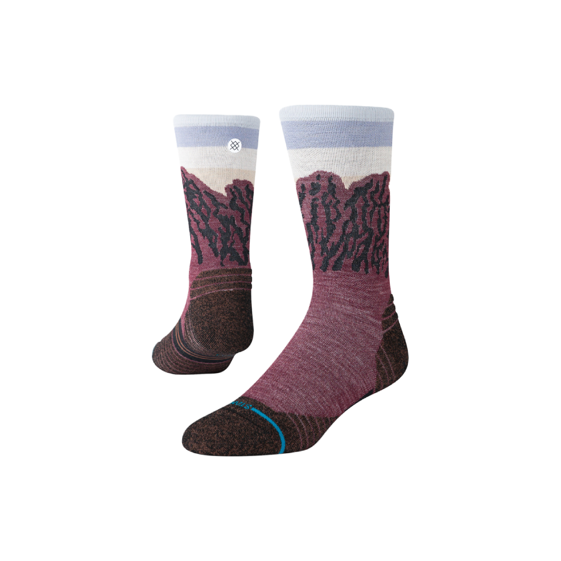 STC-W448C25THE-WIN STANCE Unisex The Ridge Light Wool Crew