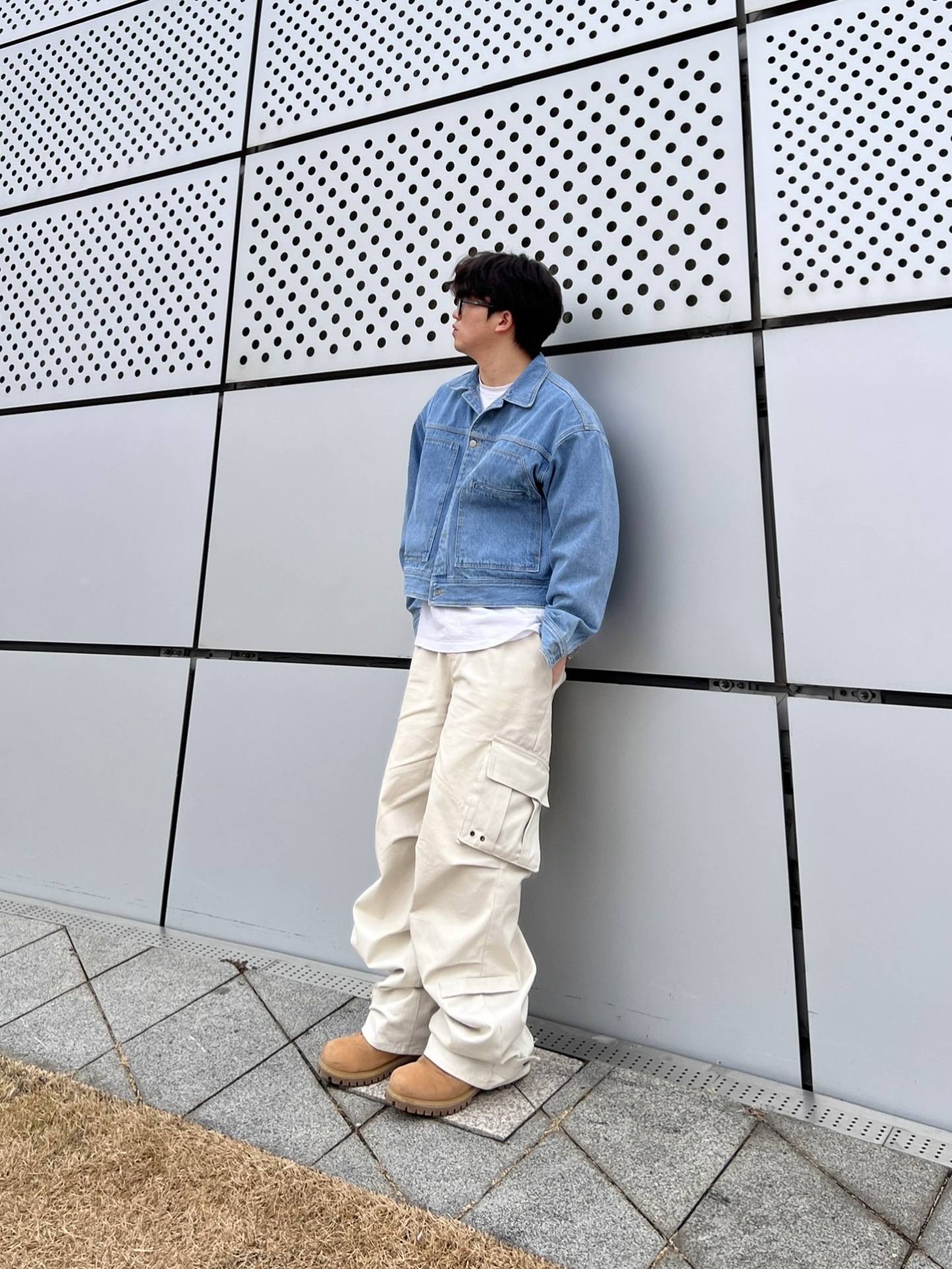 Timberland Premium 6 inch Waterproof Boot Wheat Nubuck - Wide 착용 스타일 - 4