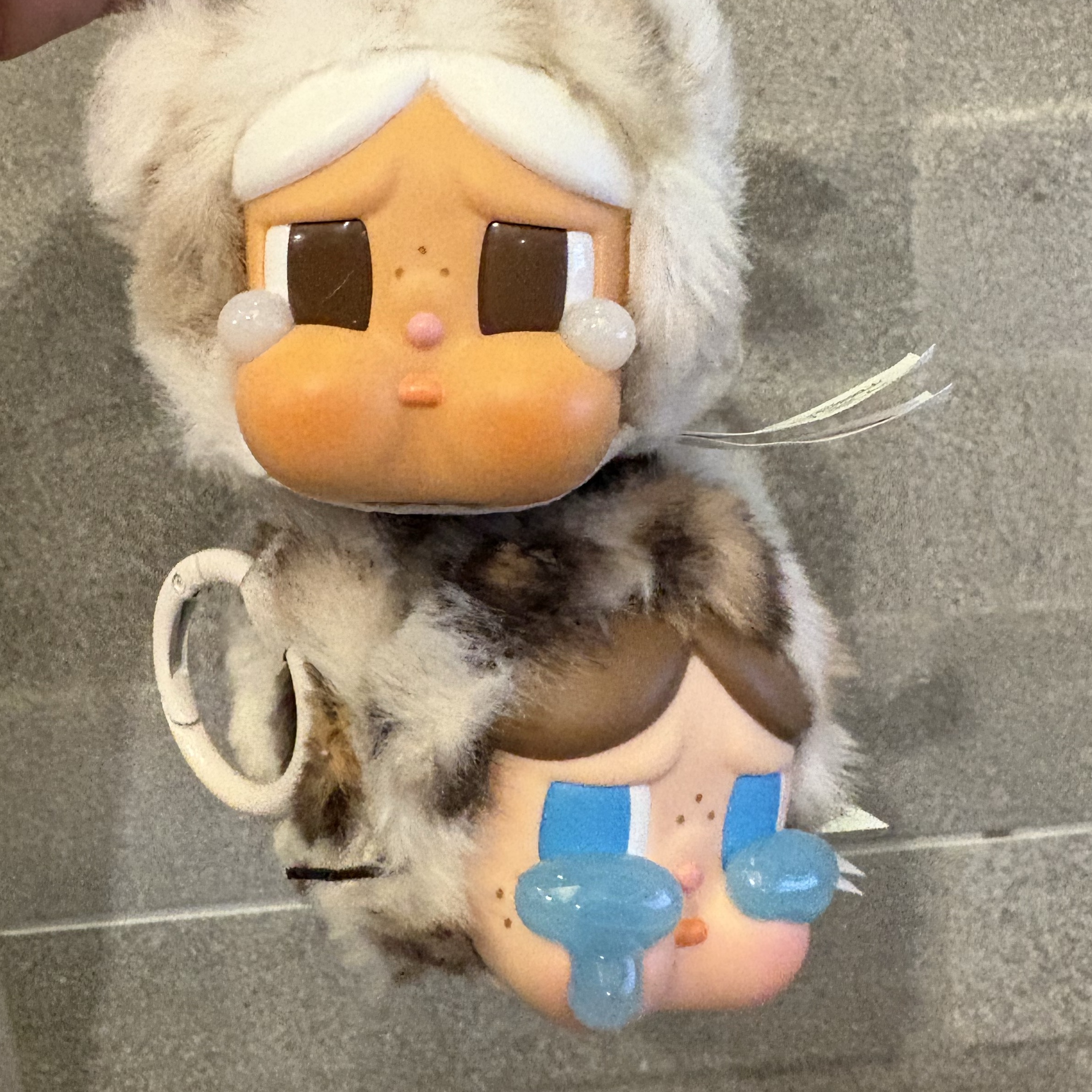 Pop Mart Crybaby Wild But Cutie Series Vinyl Plush Pendant (1 Blind Box) 착용 스타일 - 2