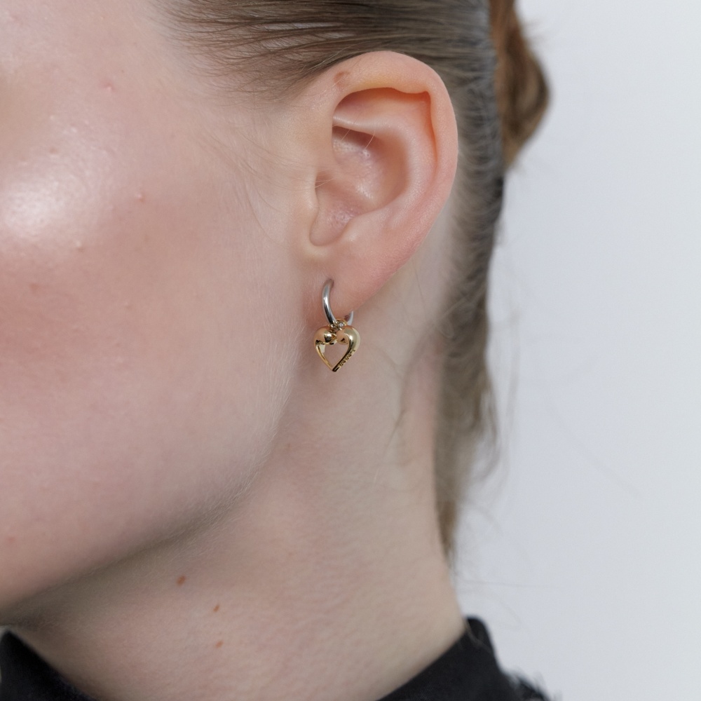 러브미몬스터 몬트 드롭 미니 링 귀걸이 콤비(lovememonster Mont Drop Mini Ring Earrings Combi) - 2