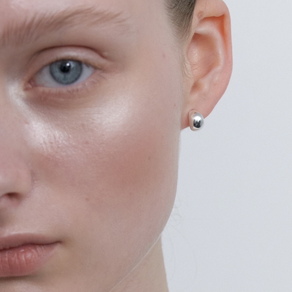 러브미몬스터 [실버] 뉴 문 귀걸이 실버(lovememonster [Silver] New Moon Earrings  Silver) - 2