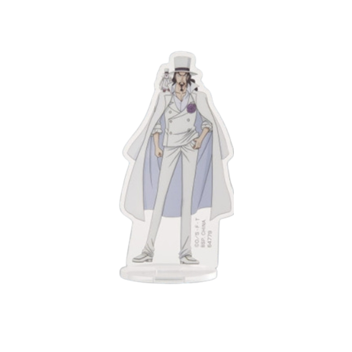 반다이 스피리츠 제일복권 원피스 권력의 왕좌 H상 아크릴 스탠드 롭 루치(Bandai Spirits Ichiban Kuji One Piece The Throne of Power H Prize Acrylic Stand Rob Lucci) - 1