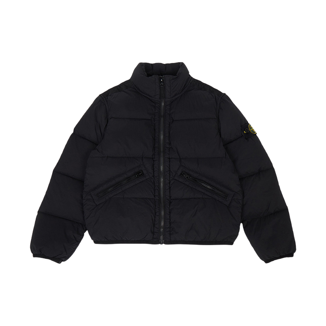 (키즈) 스톤 아일랜드 패딩 블랙 - 25FW((Kids) Stone Island Padding Jumper Black - 25FW) - 1