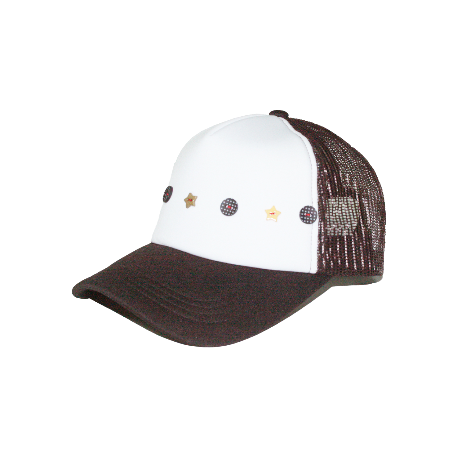 애프터누드 애프터 버튼 캡 브라운(Afternude After Button Cap Brown)