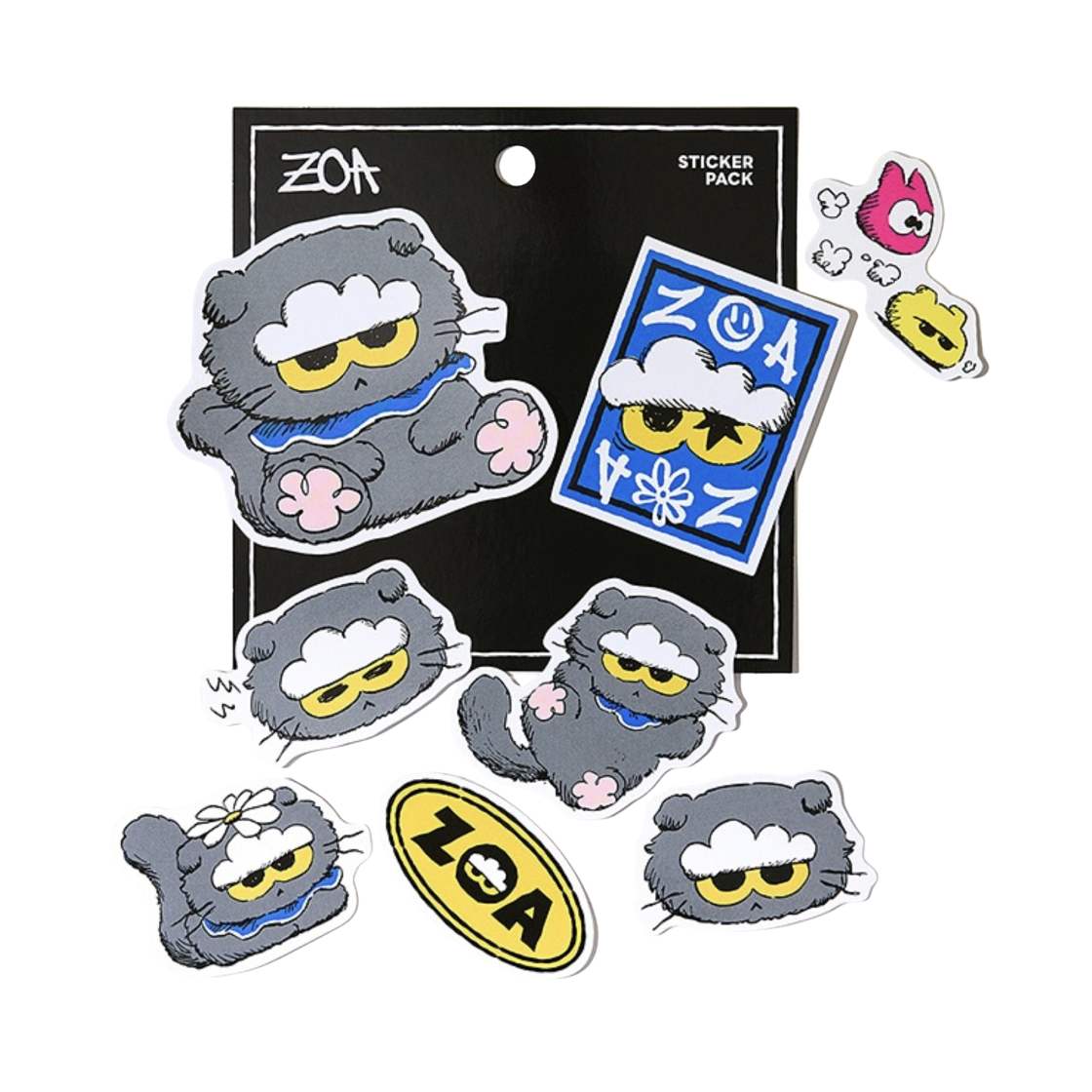 조앤프렌즈 조아 스티커(Zo&Friends Zoa Sticker)