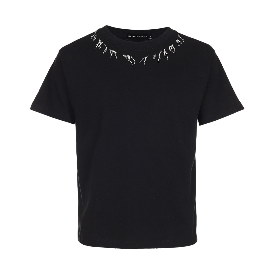 25HSTS06 Surgery Spine Creature T-Shirts Black