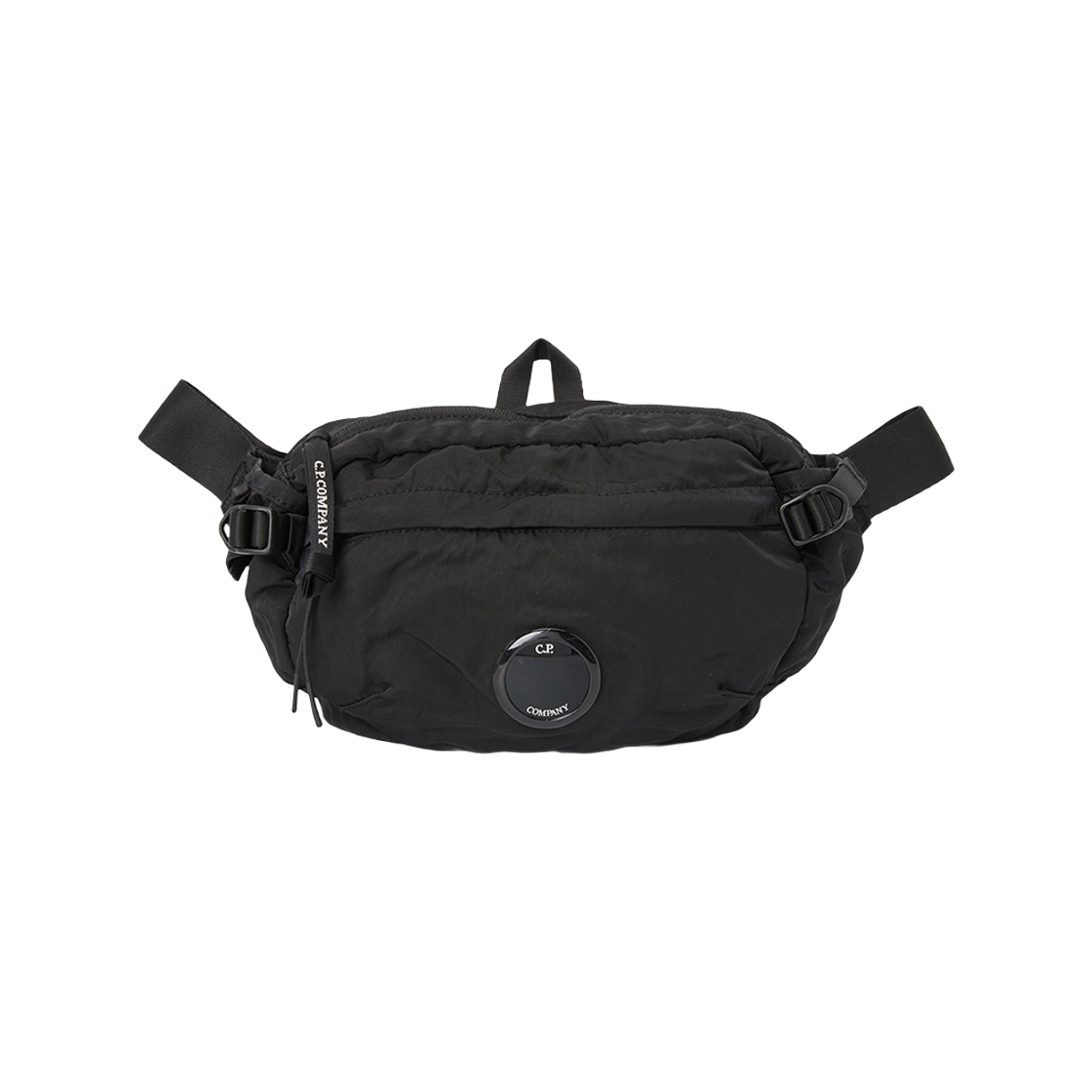 C.P. 컴퍼니 나일론 B 렌즈 크로스바디 팩 블랙 - 25FW(C.P. Company Nylon B Lens Crossbody Pack Black - 25FW)