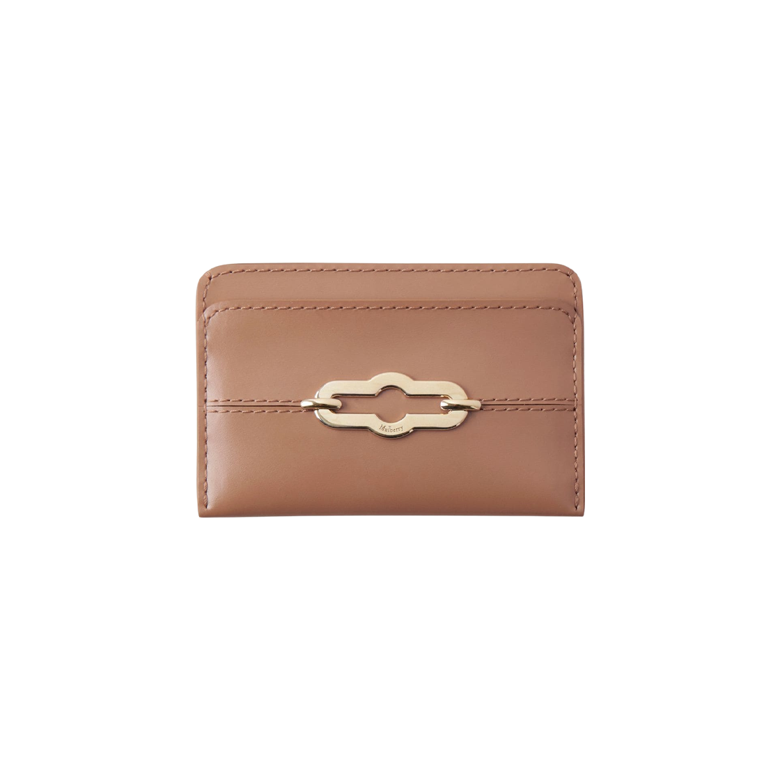 RL8057-603E126 Mulberry Super Lux Calf Pimlico Credit Card Slip Sable