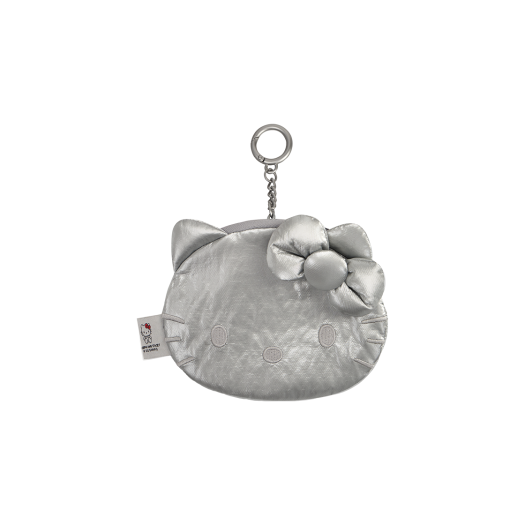 0JSQ1PC06SVF Joseph&Stacey Sleek Mini Pouch Hello Kitty Silver