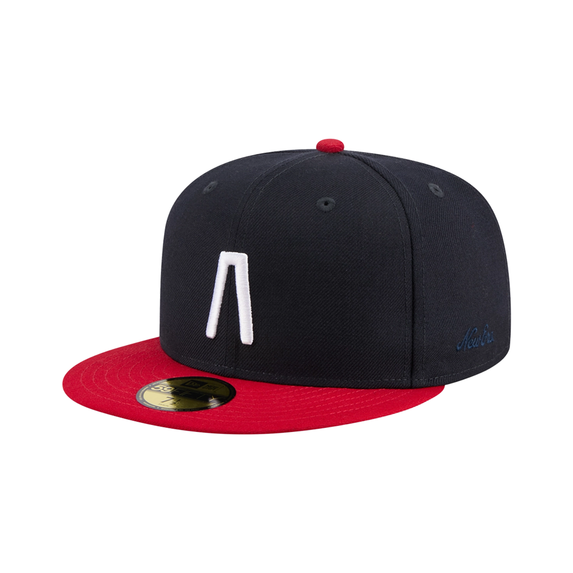 뉴에라 x 피어 오브 갓 에센셜 MLB 59FIFTY 피티드 캡 네이비 레드(New Era x Fear of God Essentials MLB 59FIFTY Fitted Cap Navy Red)