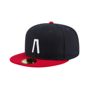 New Era x Fear of God Essentials MLB 59FIFTY Fitted Cap Navy Red