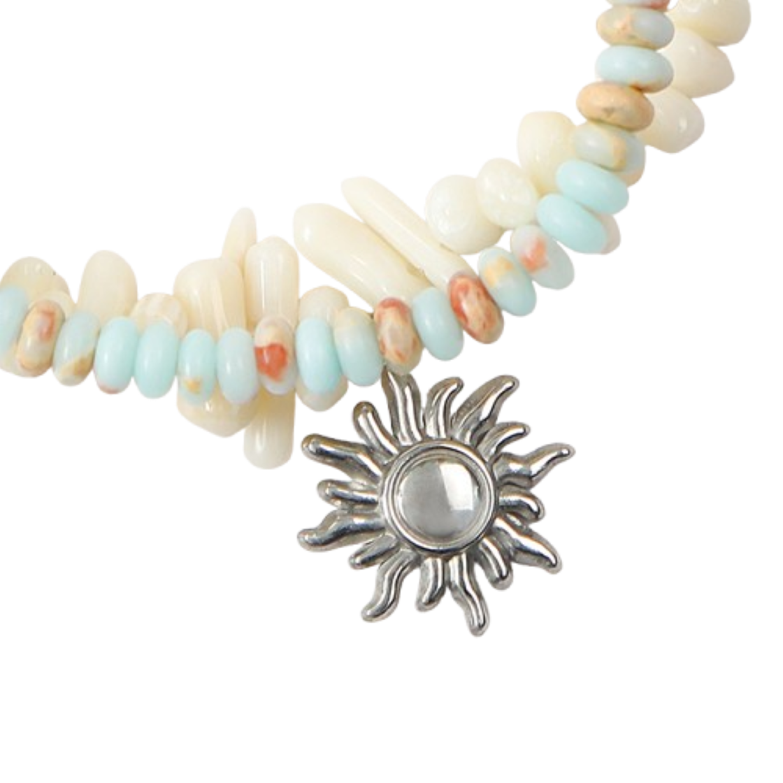 블루 선플라워 오션 하모니 천연석 브레이슬릿(Bluesf Ocean Harmony Bracelet) - 2