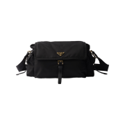 Prada Explore Large Re-Nylon Shoulder Bag Black
