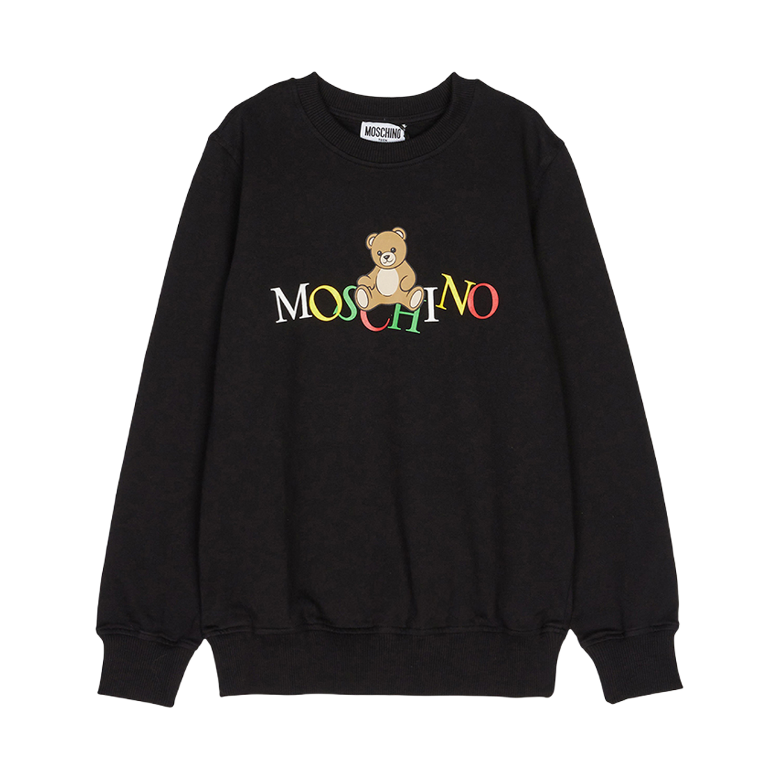 HNF08V-LCA60-60100 (Kids) Moschino Sweatshirt Black