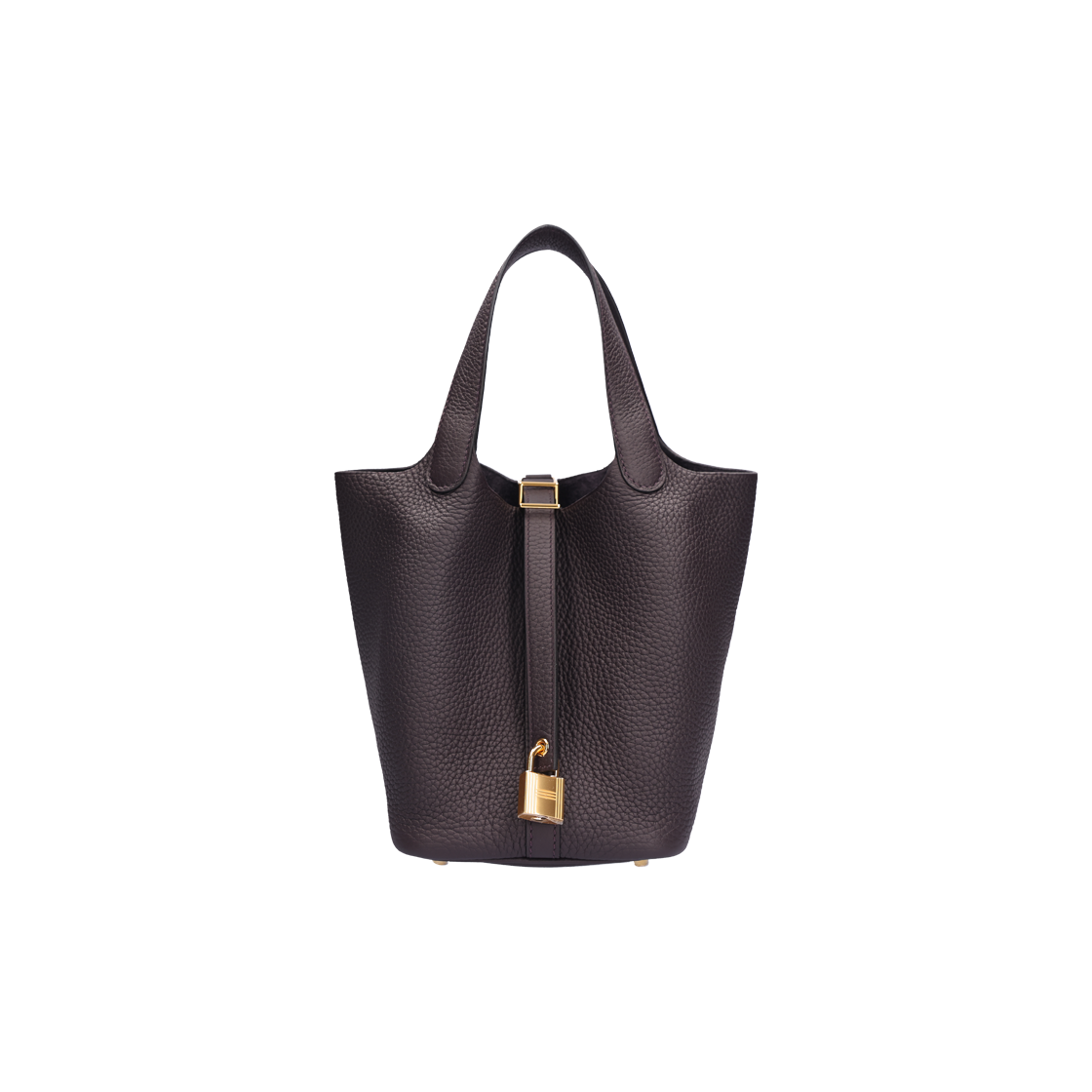 에르메스 H056289CC3W 피코탄 18 백 클레망스 프루누아 금장 W각인(Hermes Picotin 18 Bag Clemence Prune Gold Hardware W Engraving)