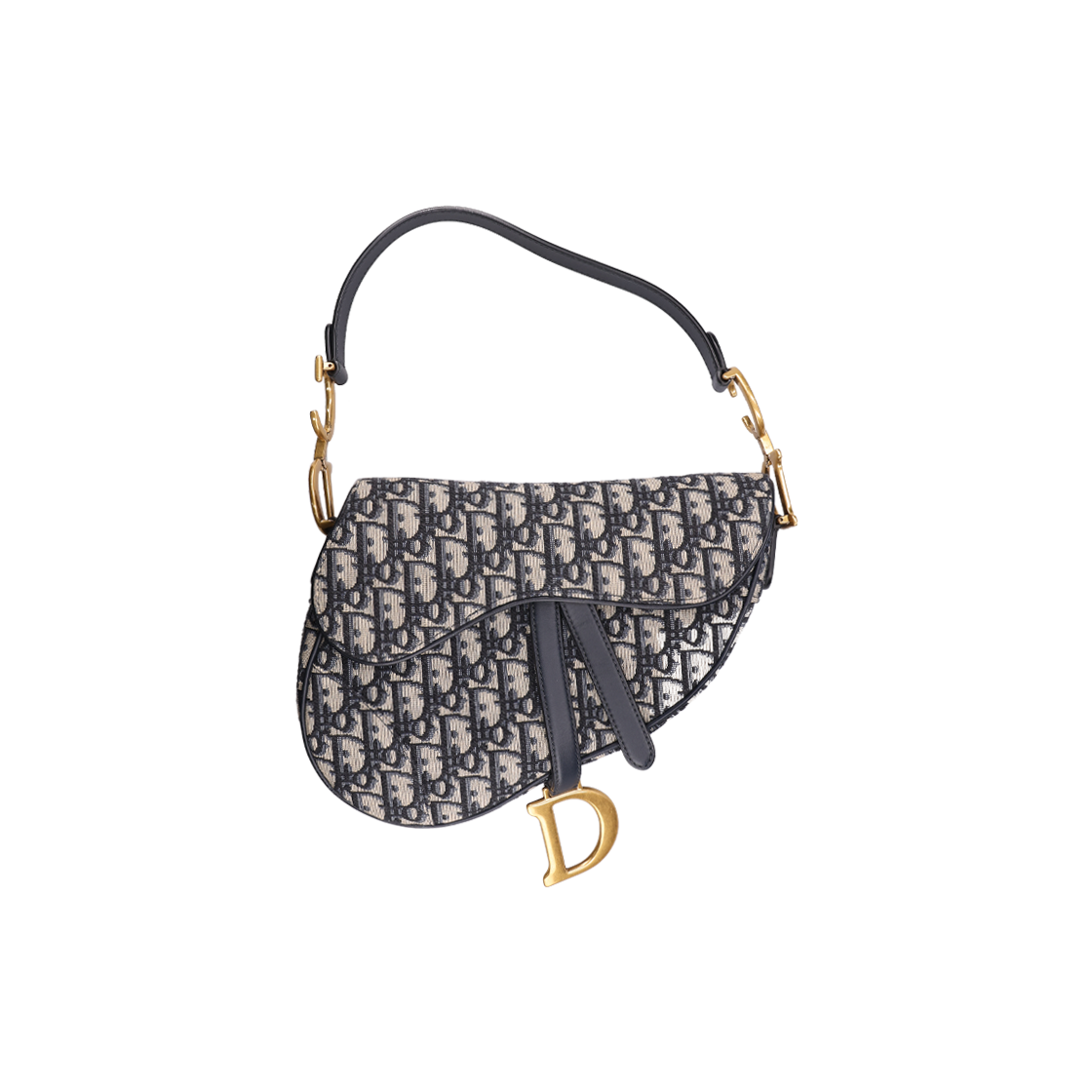 디올 M0446CTZQ 새들백 디올 오블리크 자카드 블루(Dior Saddle Bag Dior Oblique Jacquard Blue)