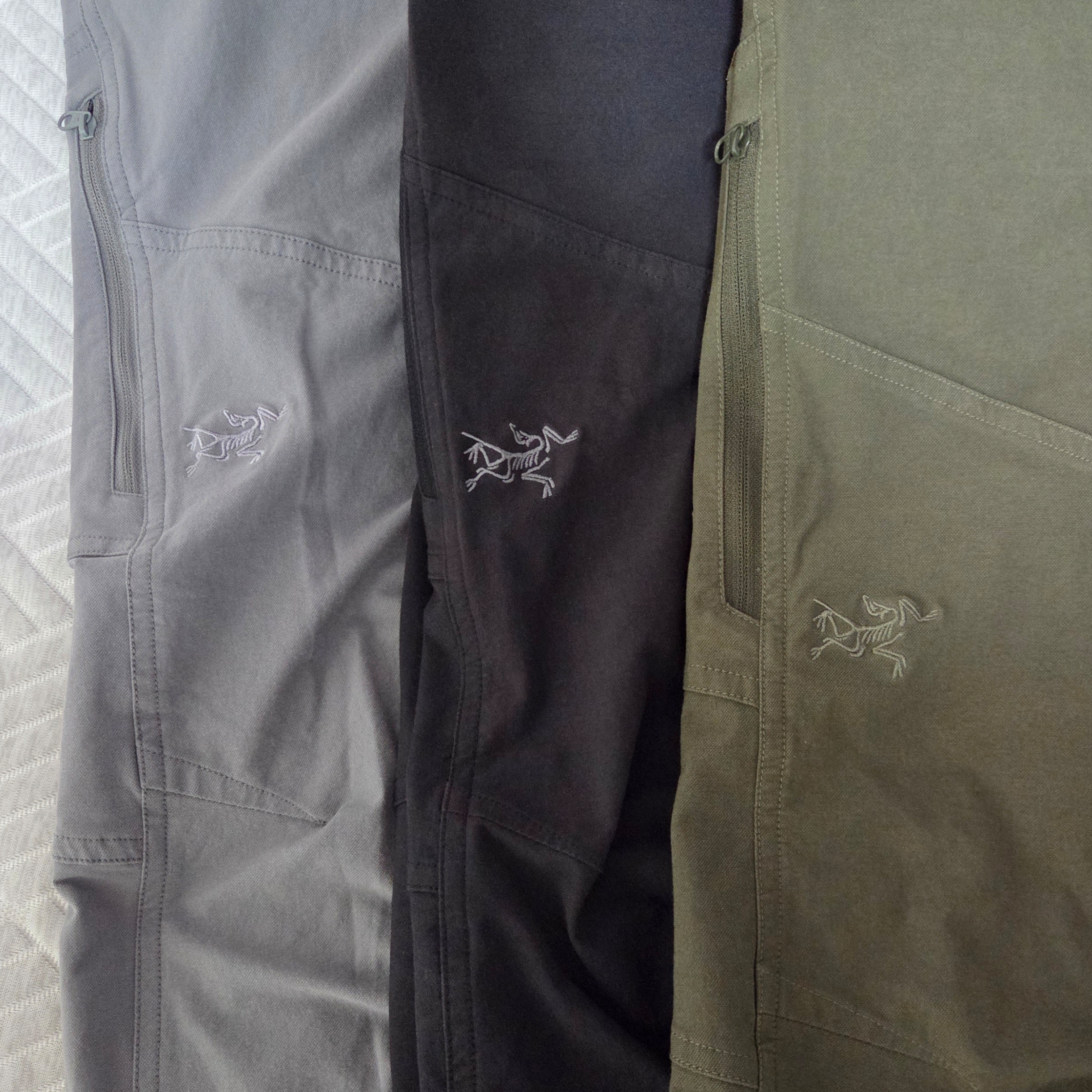 Arc'teryx Cronin Cotton Pants Void, Arc'teryx Cronin Cotton Pants Black 착용 스타일
