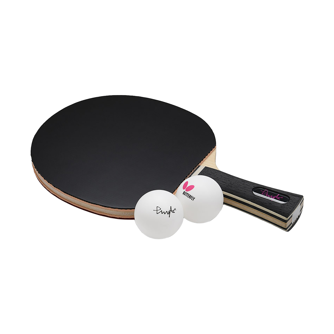 PD01GD4458BE BUTTERFLY X PHYPS Logo Ping-Pong Racket