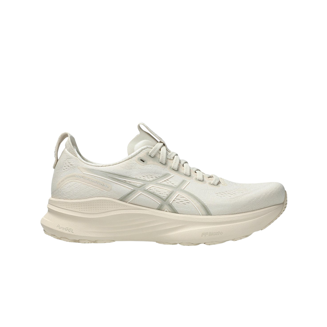 (W) 아식스 젤 카야노 32 오트밀 메테오 그레이((W) Asics Gel-Kayano 32 Oatmeal Meteor Grey) - 1