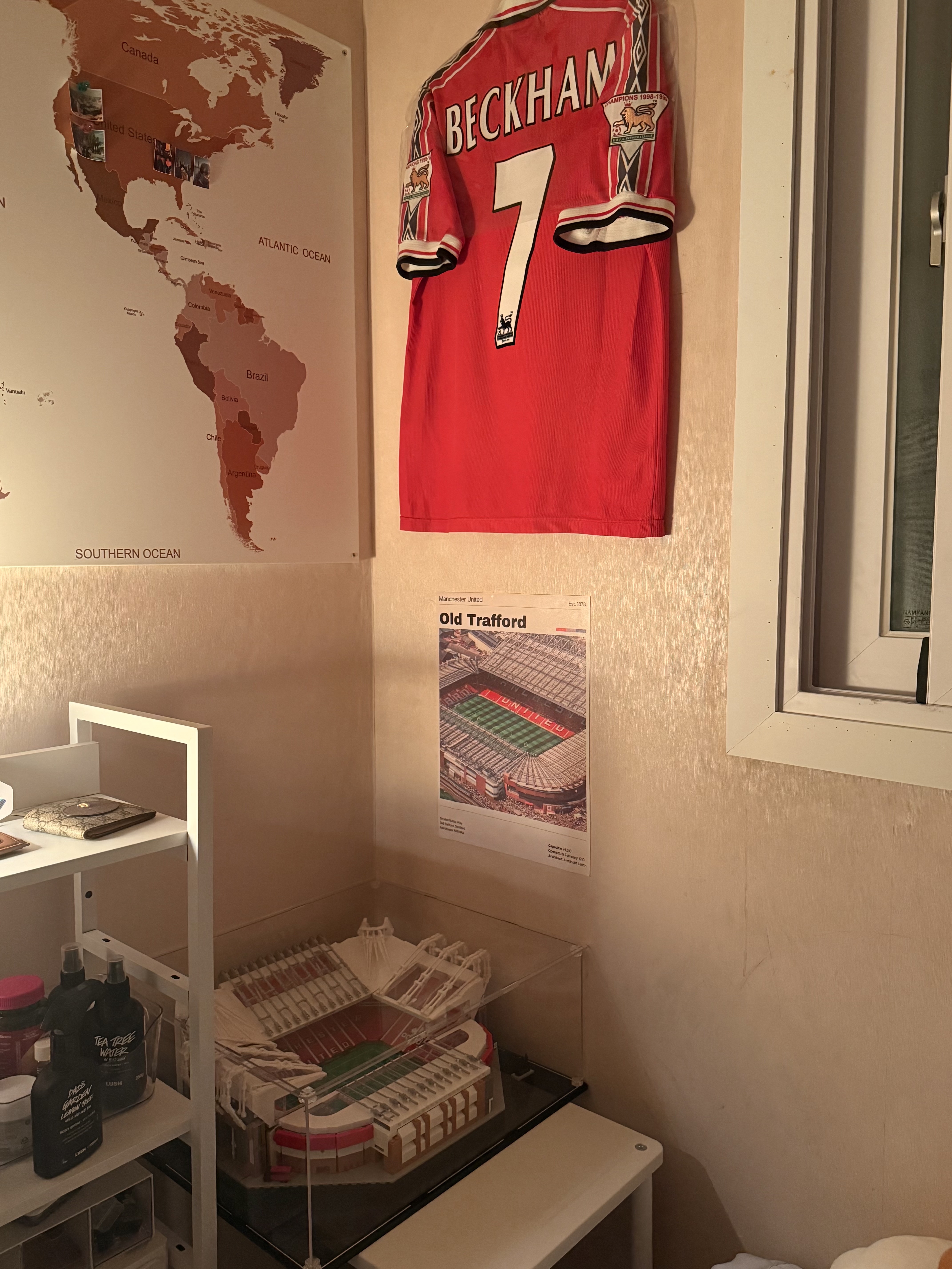 Lego Old Trafford Manchester United 착용 스타일