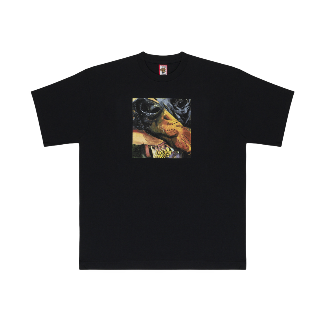 빅터 빅터 x 드미트리 티셔츠 블랙(Victor Victor x Dimithry T-Shirt Black)