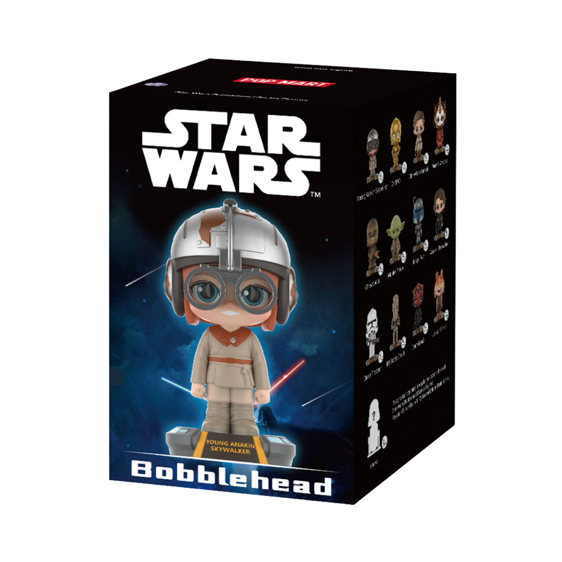 팝마트 스타워즈 바블헤드 시리즈 피규어 미개봉 랜덤박스 (1개입)(Pop Mart Star Wars Bobblehead Series Figures Sealed Case (1 Blind Box)) - 1