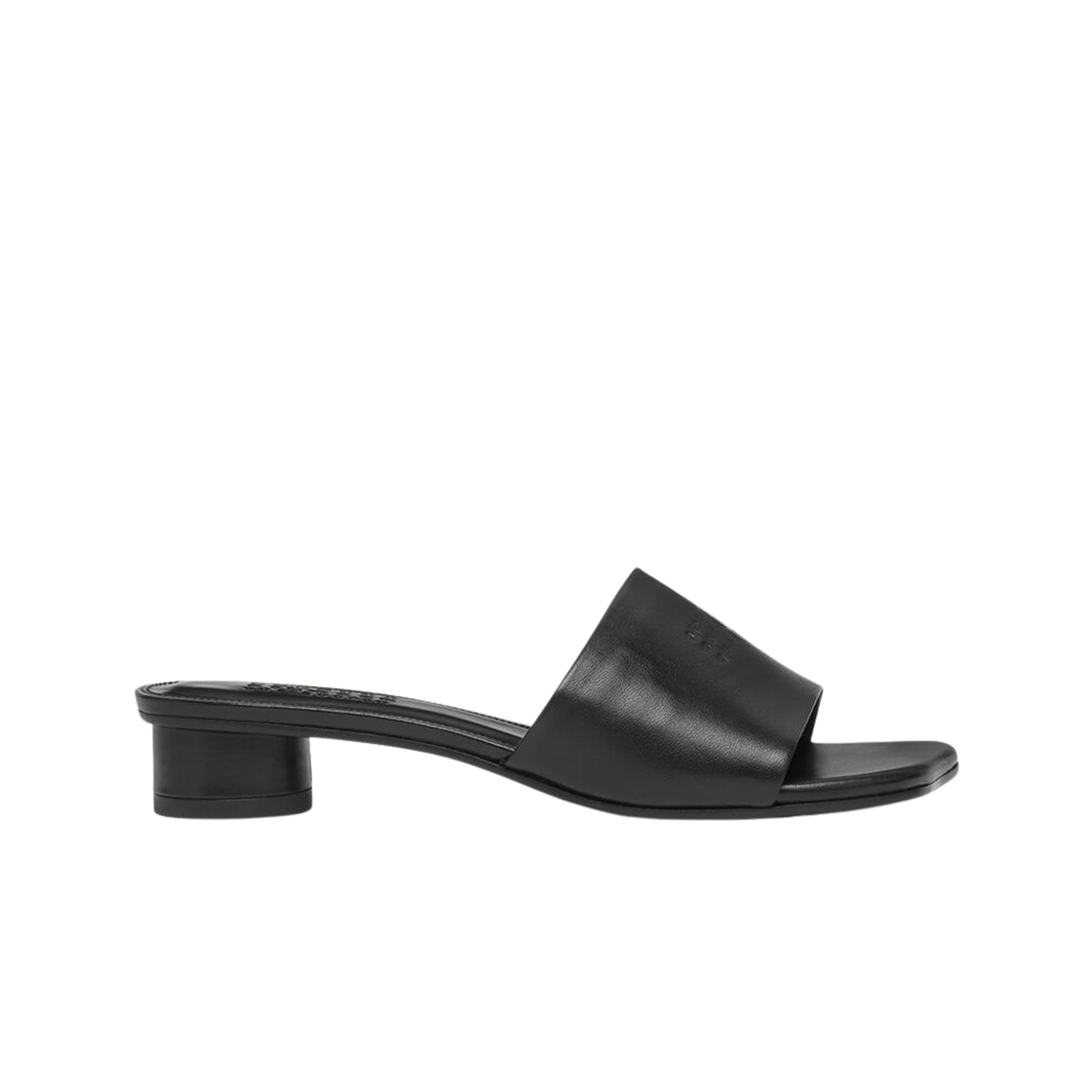 S66WP0109P3628T8013 (W) MM6 Maison Margiela Anatomic Sandal Black