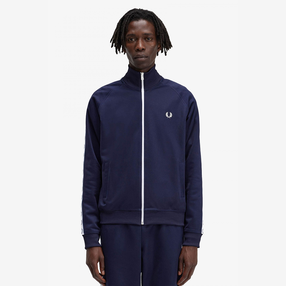 프레드페리 테잎 트랙 자켓 카본블루(Fred Perry Taped Track Jacket Carbon Blue) - 2