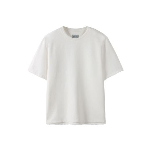 SATAA25001WHX SERIES Cotton Knit Half T Shirt White
