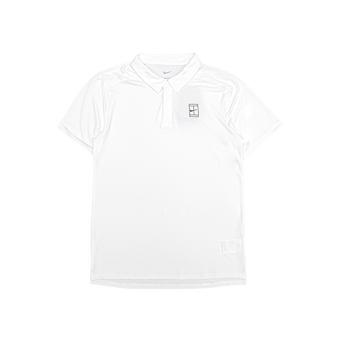 FZ6907-100 Nike Court Advantage Dri-Fit Tennis Polo White Black - US/EU
