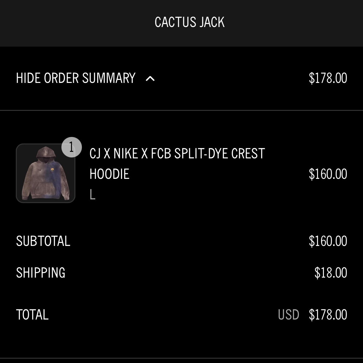 Nike FC Barcelona x Travis Scott Split Dye Crest Hoodie Multicolor 착용 스타일
