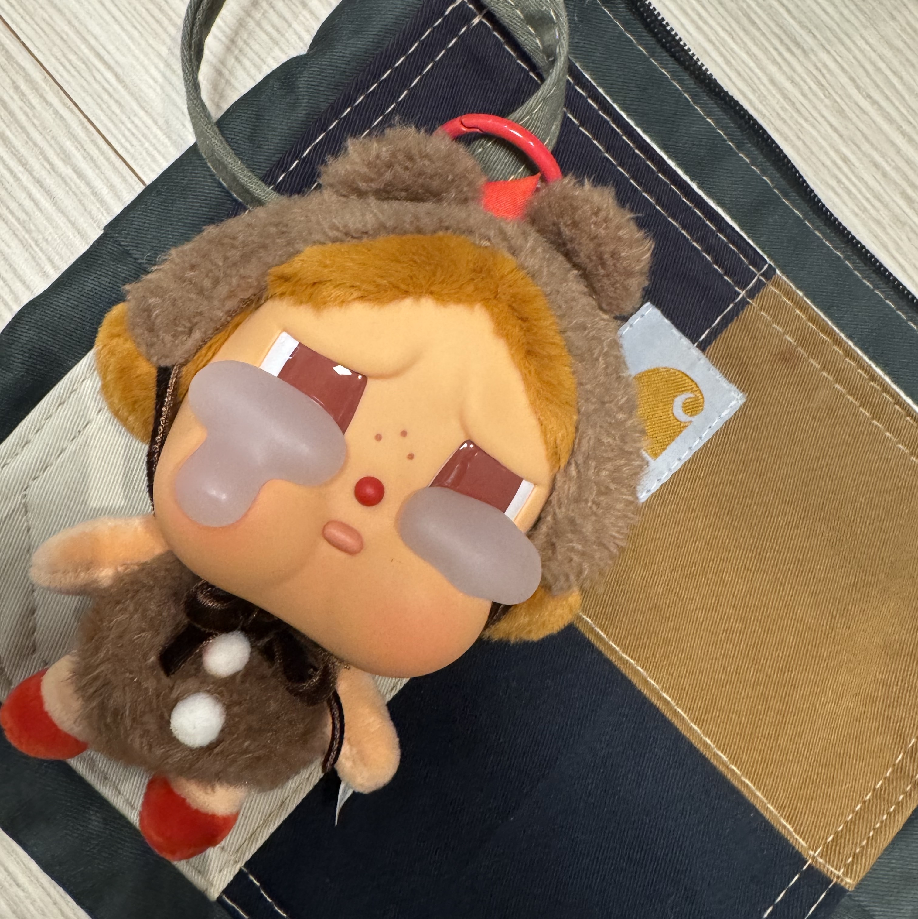 Pop Mart Crybaby Crying Again Series Plush Keyring Sealed Case (6 Blind Boxes) 착용 스타일 - 4