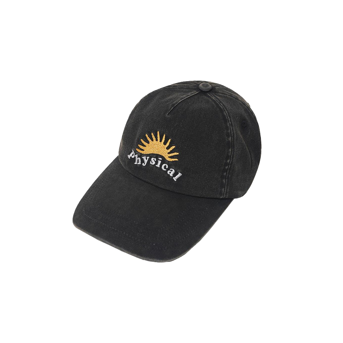 PFX2CA317ACH Phyps Dept Sunset Washed Trucker Cap Charcoal