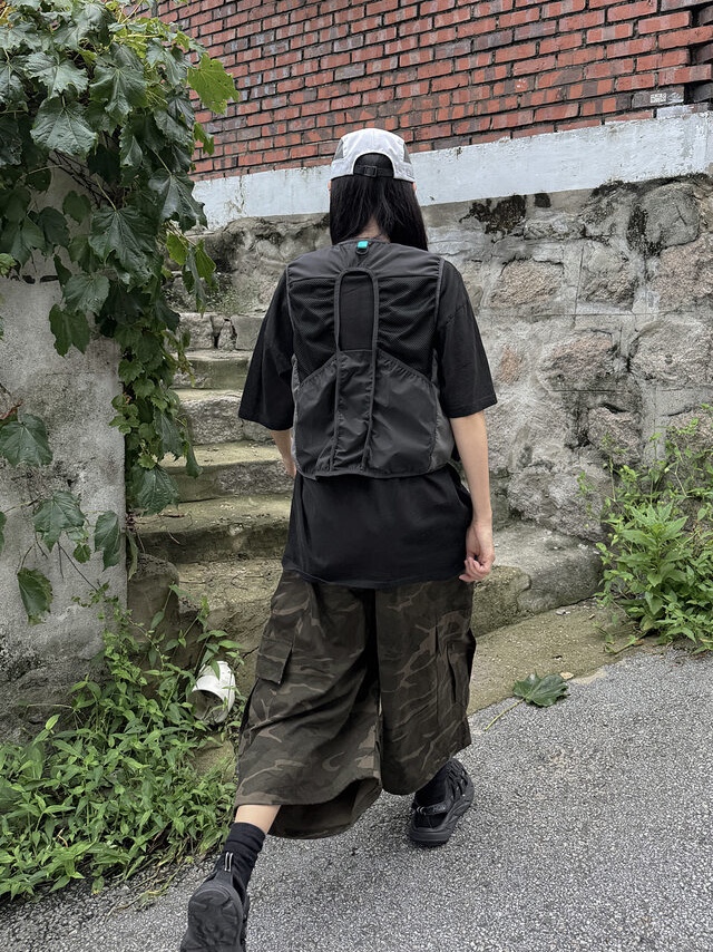 Hoka Hopara Black, Supreme Ripstop Keychain Black - 24SS 착용 스타일 - 4