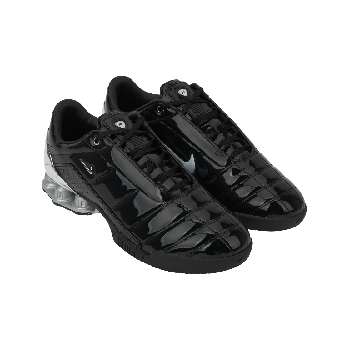 IM9326-001 (W) Nike x Maha Amsterdam Total 90 Shox Magia Black and Metallic Silver - #4