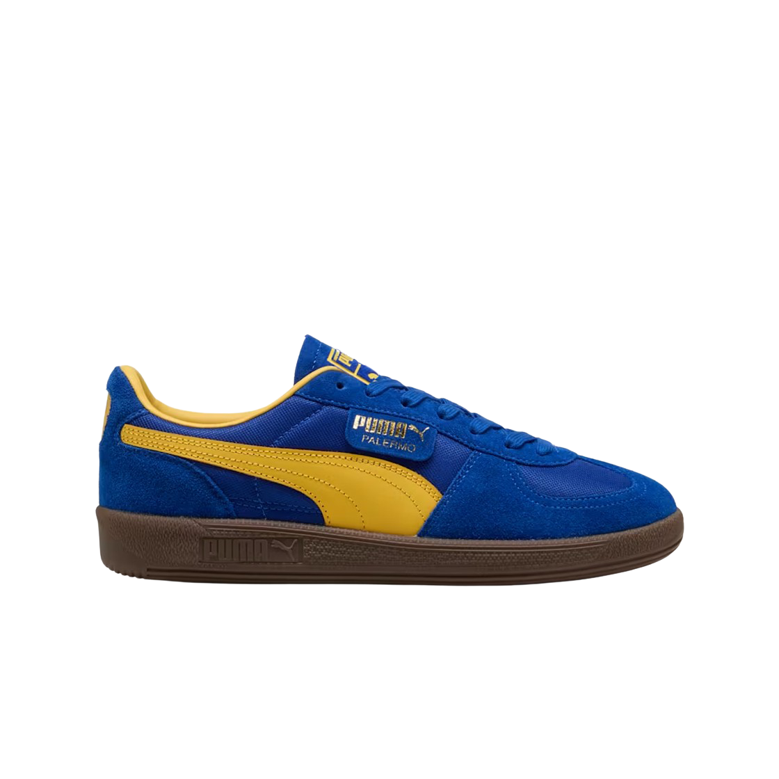 푸마 팔레르모 빈티지 업데이트 비비드 블루 써니 옐로우(Puma Palermo Vintage Update Vivid Blue Sunny Yellow) - 1