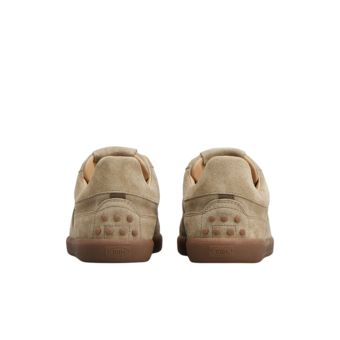 토즈 탭스 스웨이드 스니커즈 베이지(Tod's Tabs Suede Sneakers Beige) - 2