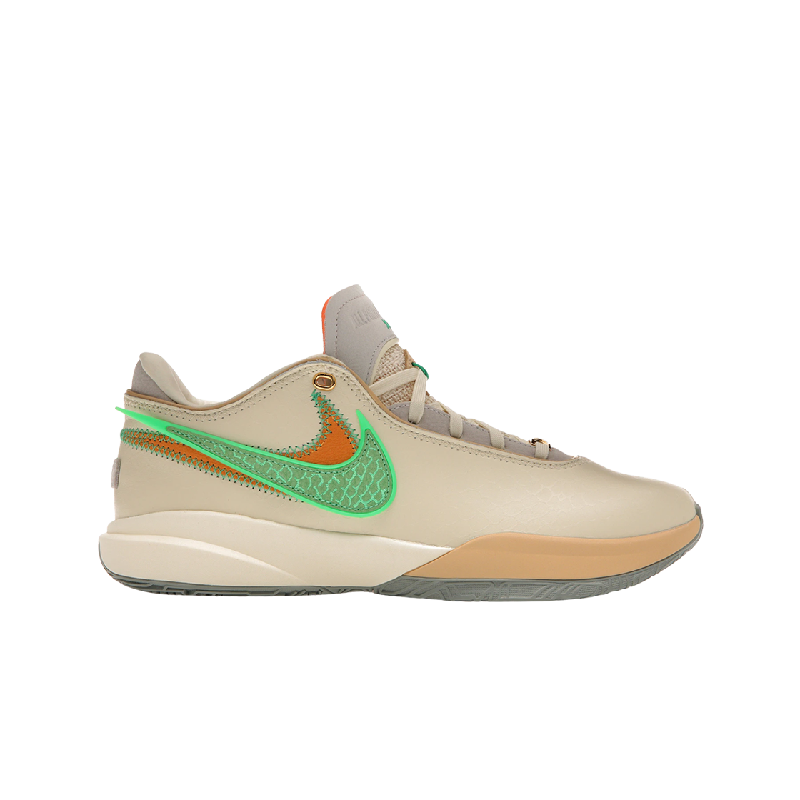 FN8263-100 Nike Lebron 20 Coconut Milk Electric Algae